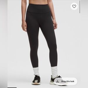 Lululemon Wunder Under Train Black Women's Leggings